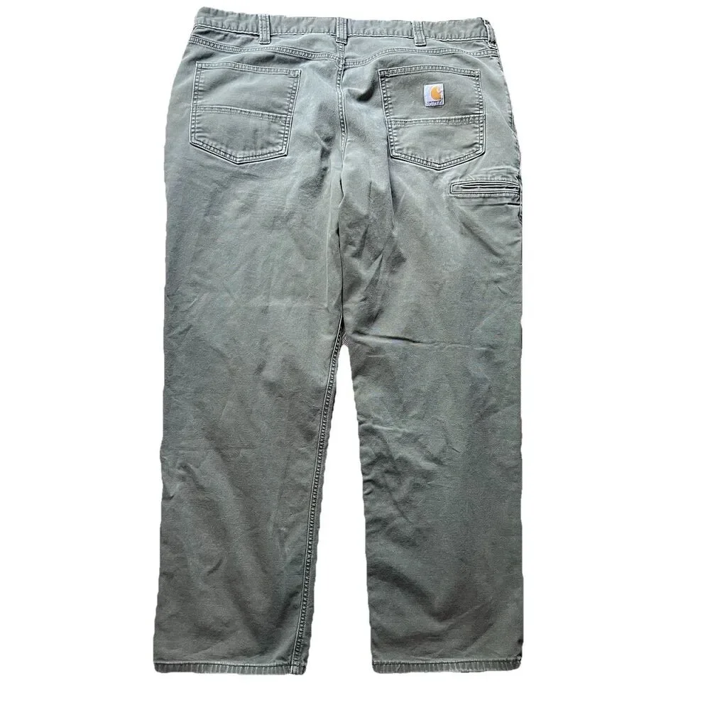 Carhartt Rugged Flex Relaxed Fit Canvas 5 Pock Work Pants BN2517-M Men's 40x32